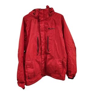 Red Columbia Ski Jacket - Men's